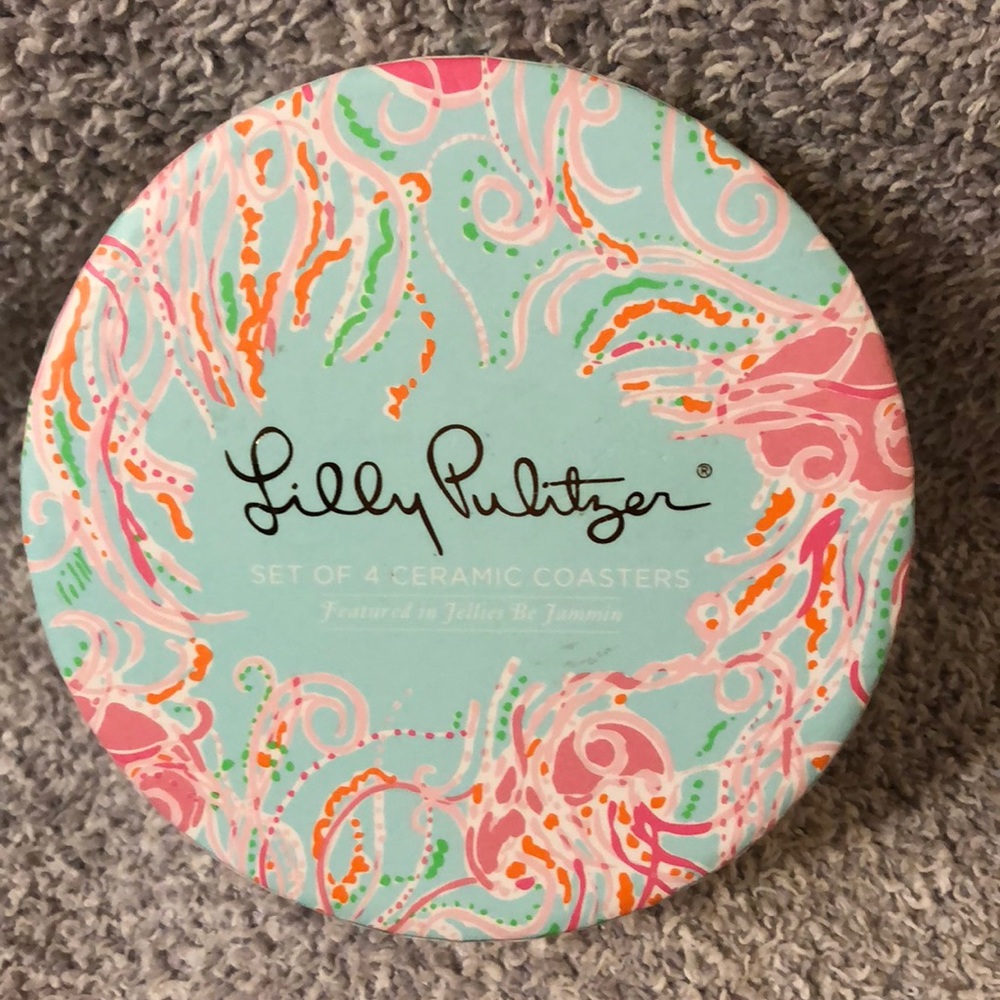 NIB Lilly Pulitzer coaster set